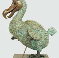 James Coplestone Mr. Dodo Esquire Garden Sculpture